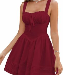 Casual Square Neck Party Dress CL50