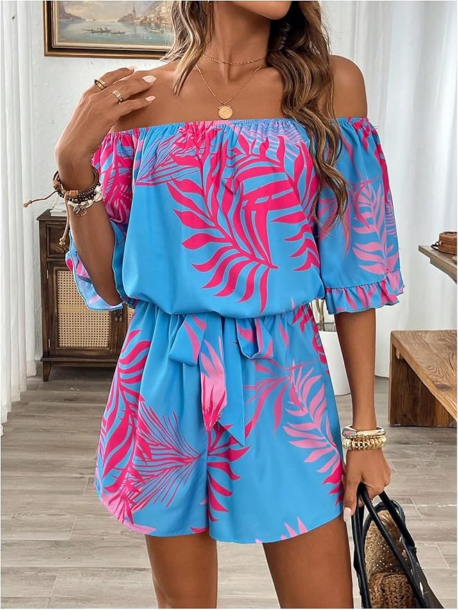 Dressy Casual Vacation Romper CL27 - Image 2