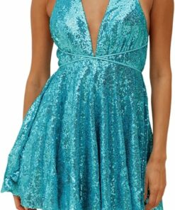 Party Skater Swing Mini Dress CL46