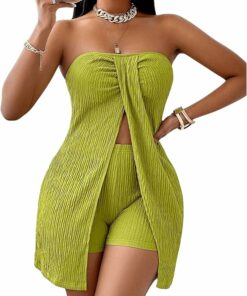 Sexy Textured Matching Set CL11